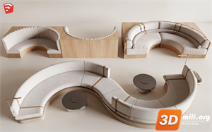 Cafe Furniture Skp Files 